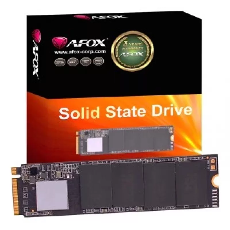 Internes M.2 NVMe SSD AFOX ME300 128GB (PCIe x4, 3D NAND, bis zu 1,6 GB/s Lesen, 600 MB/s Schreiben)