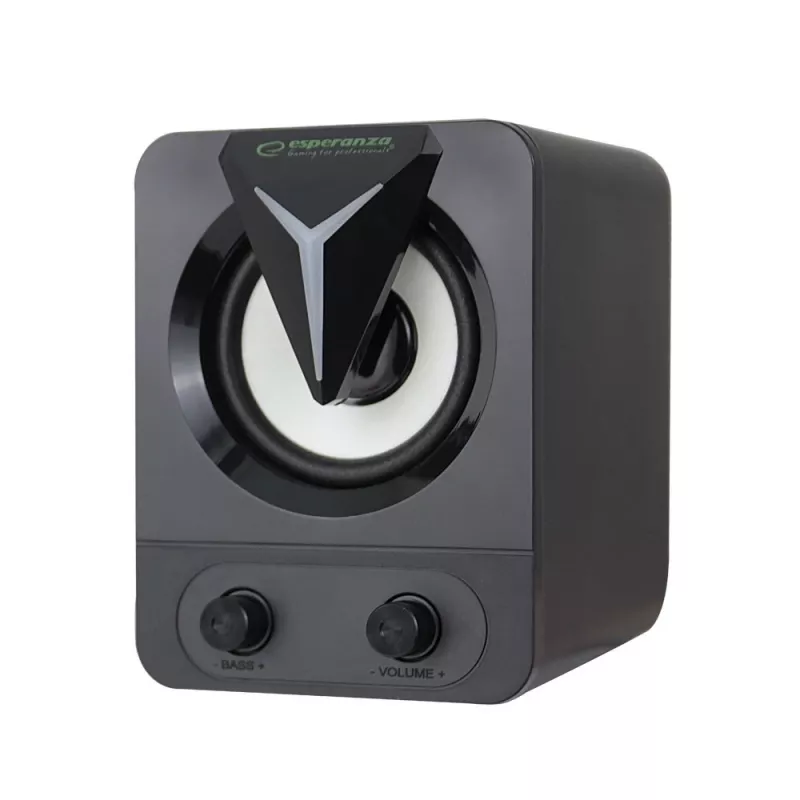 Esperanza EGS107 Lautsprecher 2.1 USB LED 5 W Schwarz