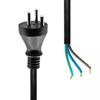 Netzkabel ProXtend PC-KOE-010 Dänemark-Stecker auf offenes Ende, 10 A, 250 V, Netzkabel
