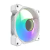 Darkflash DR08 Kühlungslüfter (Weiß) — Gehäuse-/CPU-Lüfter, Modell DR08 Weiß, einzelner 120-mm-Lüfter