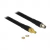 Koaxialkabel DeLOCK 1m RP-SMA/RP-SMA