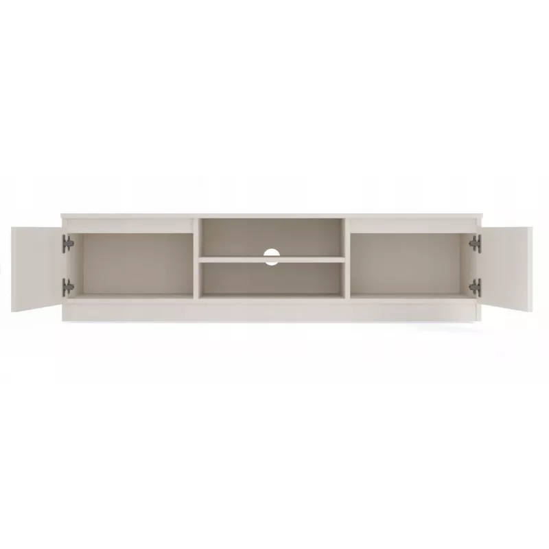 TV-Schrank MALWA 140 von top e shop – 1400×400×360 mm, Kaschmirlaminat, 2 Türen, 1 Einlegeboden