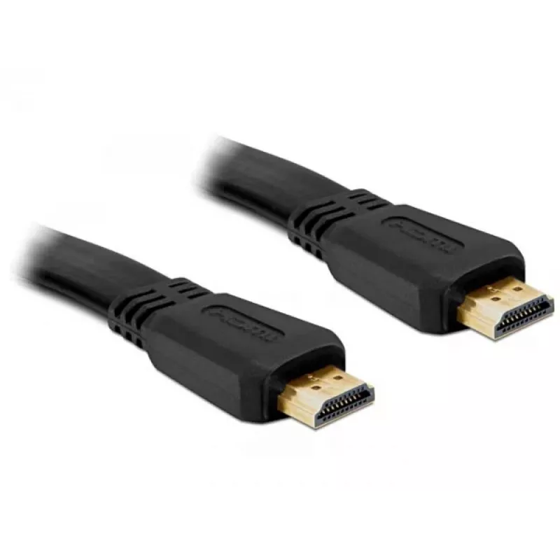 HDMI-Kabel DeLOCK 82672 5 m Typ A Schwarz