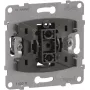 Legrand SEANO Einsatz-Taster 765011 m. Wechselkontakt 10A Push-In-Klemmen 10 (765011)