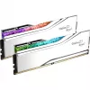 DIMM 32 GB DDR5-6000, Arbeitsspeicher silber, F5-6000J2836G16GX2-TR5S, Trident Z5 Royal RGB Silver, INTEL XMP