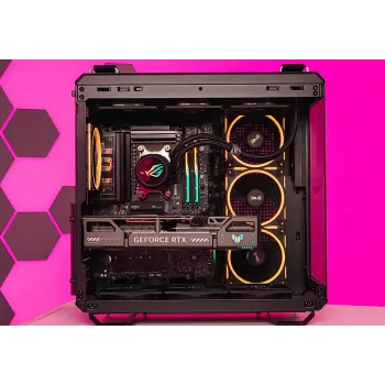 DistriNode Gaming-PC nach Maß — Ryzen 7 9800X3D + RTX 5070 Ti, 32GB DDR5