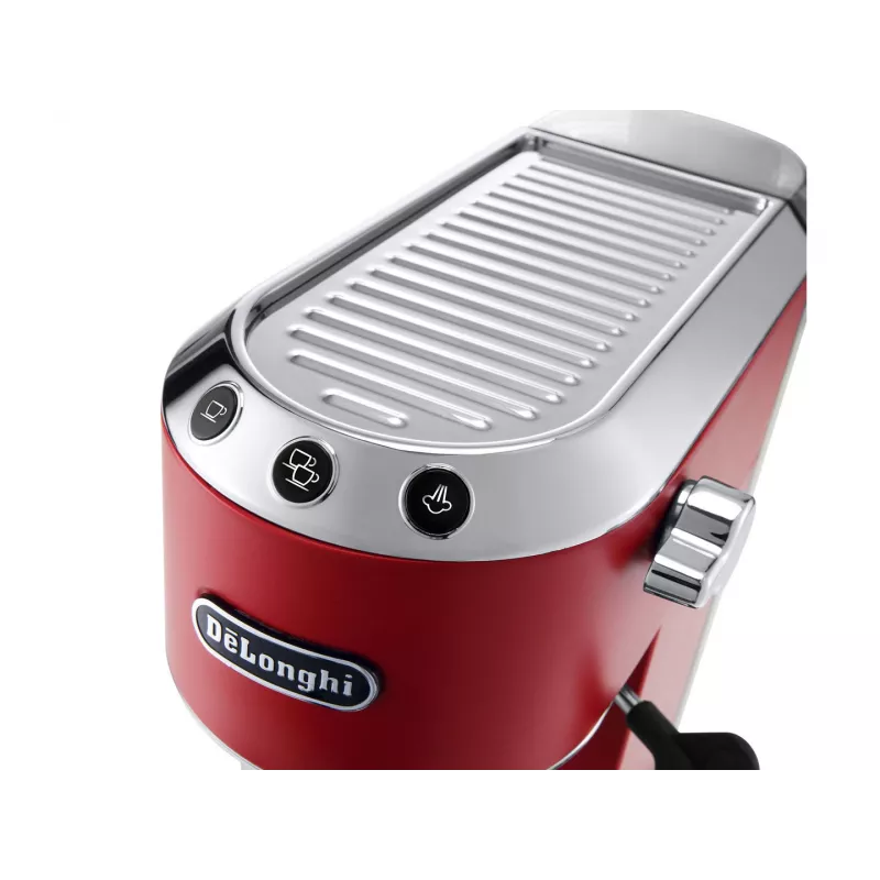 Espressomaschine DeLonghi EC685.R 1,1 L, 15 bar, halbautomatisch, Dampfdüse, 2-Tassen-Kapazität