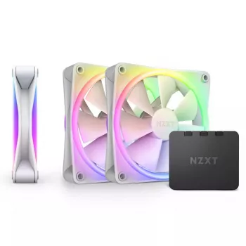 Lüfter NZXT F120 RGB DUO Dreierpack 12 cm Weiß 500-1800 RPM