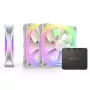 Lüfter NZXT F120 RGB DUO Dreierpack 12 cm Weiß 500-1800 RPM