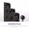 All-in-One-Flüssigkeitskühler NZXT Kraken Plus 280 14 cm Schwarz