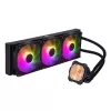 Flüssigkeitskühlungsset Cooler Master MasterLiquid 360L Core ARGB 12 cm Schwarz