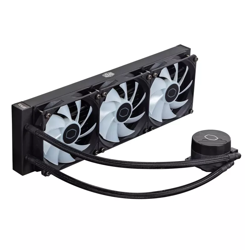 Flüssigkeitskühlungsset Cooler Master MasterLiquid 360L Core ARGB 12 cm Schwarz