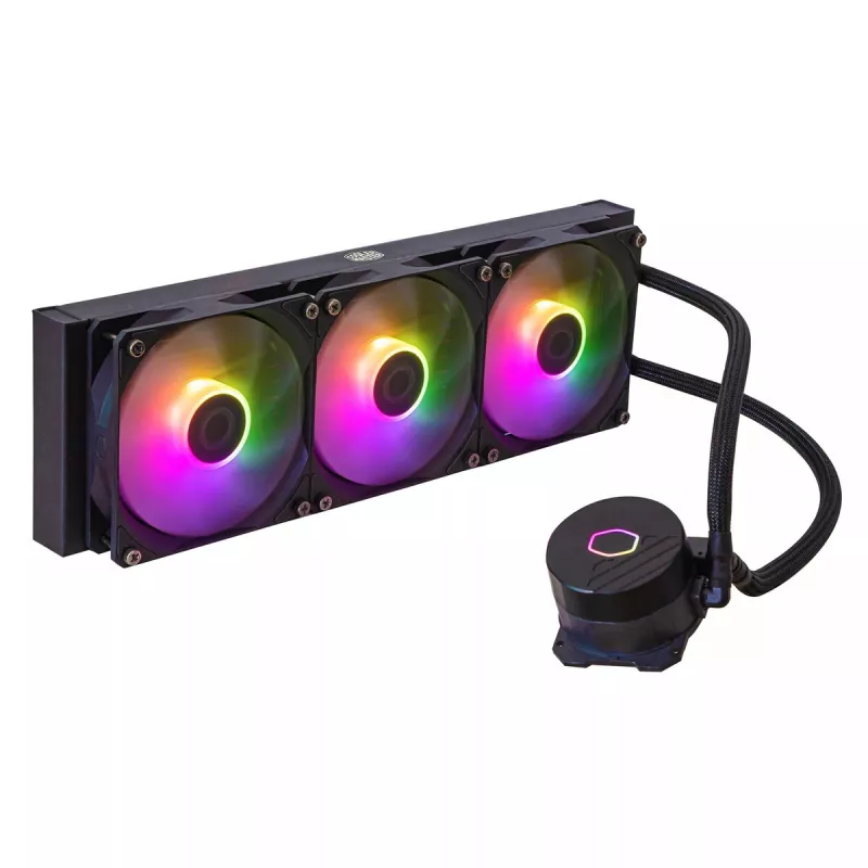 Flüssigkeitskühlungsset Cooler Master MasterLiquid 360L Core ARGB 12 cm Schwarz