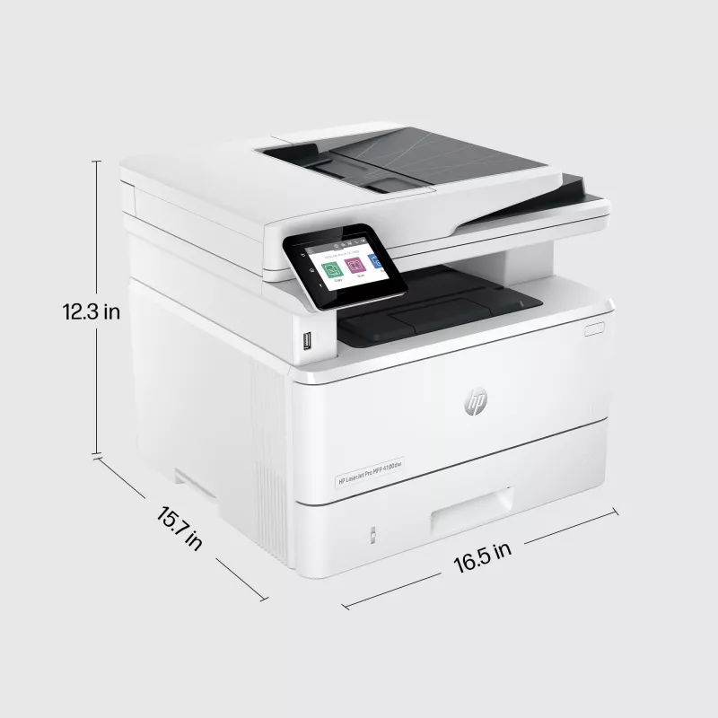 HP LaserJet Pro MFP 4102dw Drucker, Laser, Monodruck, 1200 x 1200 DPI, A4, Direktdruck, Weiß