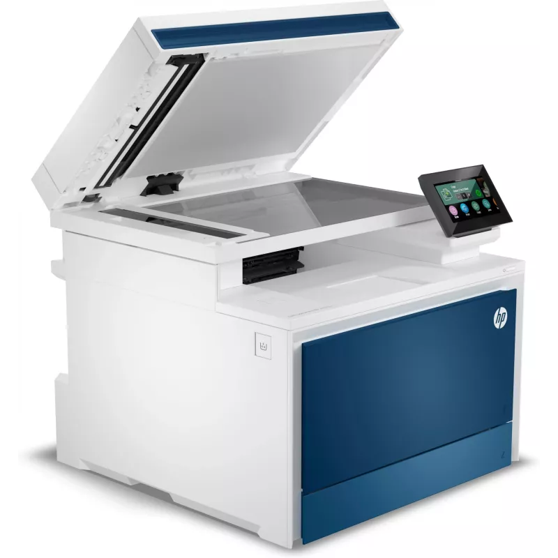 HP Color LaserJet Pro MFP 4302fdw Drucker, Laser, Farbdruck, 600 x 600 DPI, A4, Direktdruck, Blau, Weiß