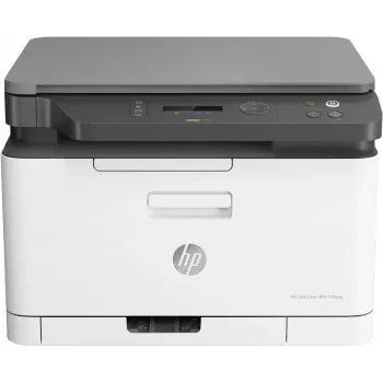 Multifunktions-Laserdrucker HP Color Laser MFP 178nw — Farbdruck, A4, 18 Seiten/min (S/W), Wi‑Fi, Ethernet, Duplex-Scan