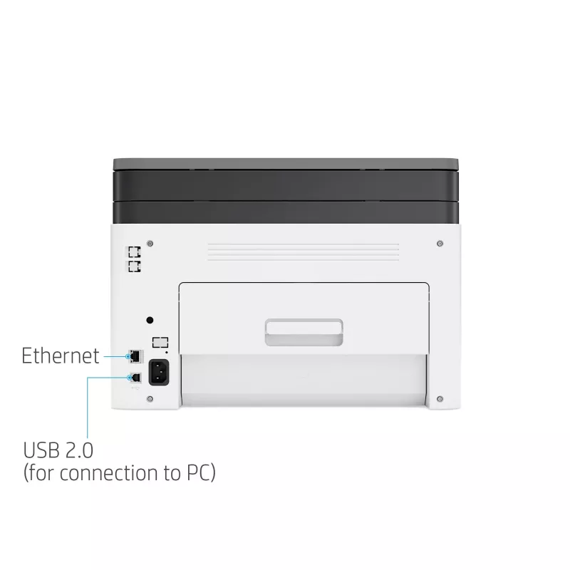 Multifunktions-Laserdrucker HP Color Laser MFP 178nw — Farbdruck, A4, 18 Seiten/min (S/W), Wi‑Fi, Ethernet, Duplex-Scan
