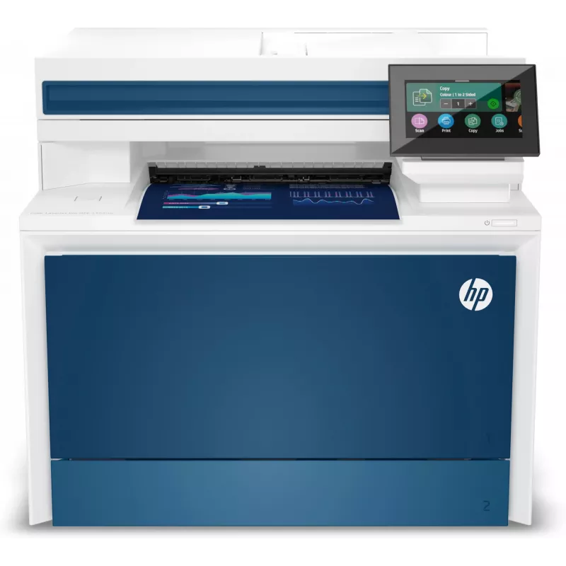 HP Color LaserJet Pro MFP 4302dw Drucker, Laser, Farbdruck, 600 x 600 DPI, A4, Direktdruck, Blau, Weiß