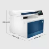 HP Color LaserJet Pro MFP 4302dw Drucker, Laser, Farbdruck, 600 x 600 DPI, A4, Direktdruck, Blau, Weiß