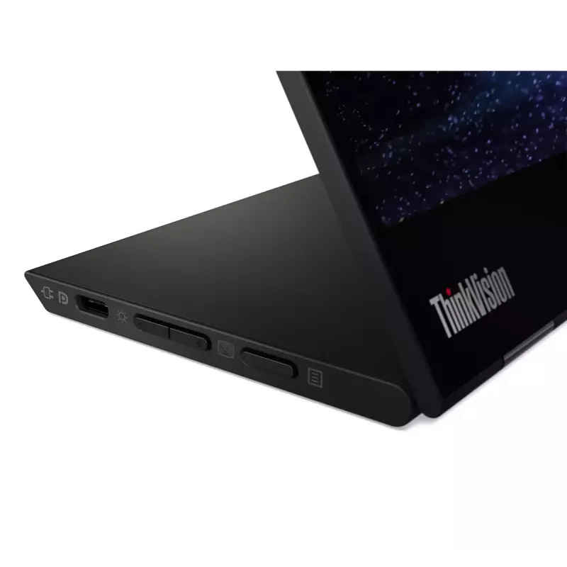 Lenovo ThinkVision M14t Computer-Monitor 35,6 cm (14 Zoll) 1920 x 1080 Pixel Full HD LED Touchscreen Schwarz
