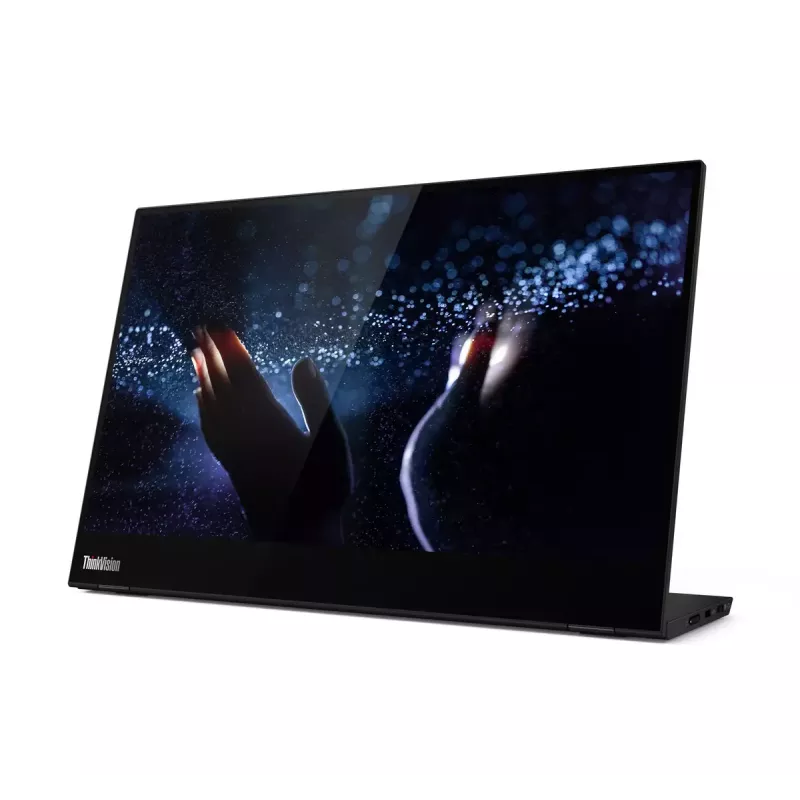 Lenovo ThinkVision M14t Computer-Monitor 35,6 cm (14 Zoll) 1920 x 1080 Pixel Full HD LED Touchscreen Schwarz