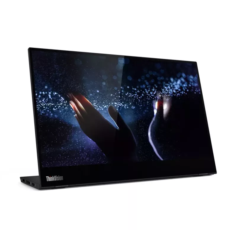 Lenovo ThinkVision M14t Computer-Monitor 35,6 cm (14 Zoll) 1920 x 1080 Pixel Full HD LED Touchscreen Schwarz