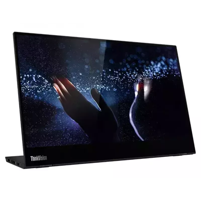 Lenovo ThinkVision M14t Computer-Monitor 35,6 cm (14 Zoll) 1920 x 1080 Pixel Full HD LED Touchscreen Schwarz