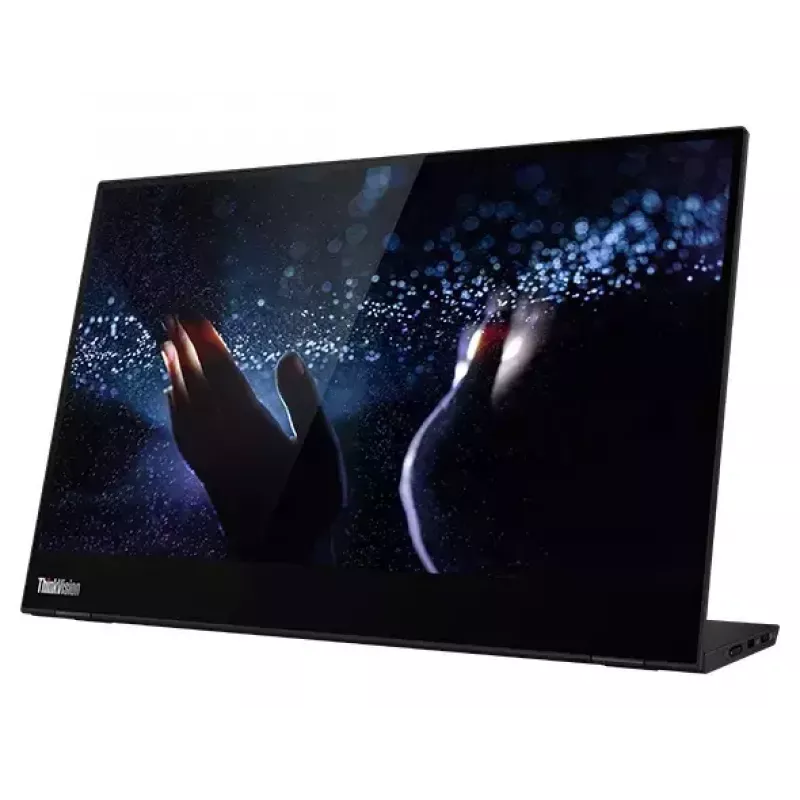 Lenovo ThinkVision M14t Computer-Monitor 35,6 cm (14 Zoll) 1920 x 1080 Pixel Full HD LED Touchscreen Schwarz