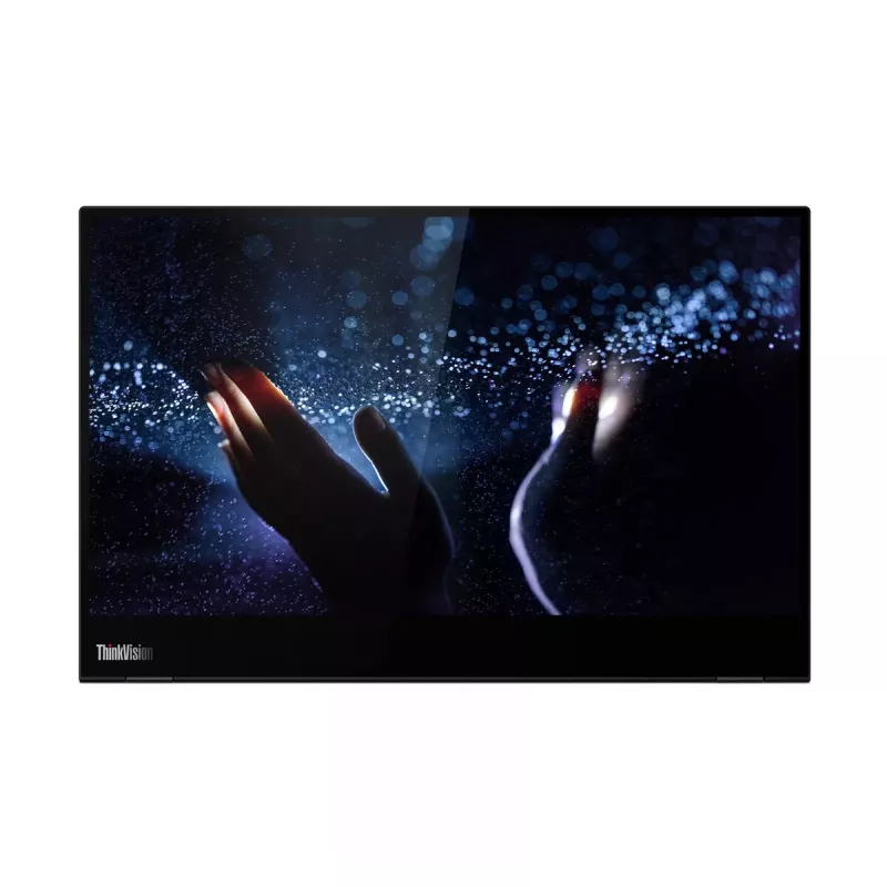 Lenovo ThinkVision M14t Computer-Monitor 35,6 cm (14 Zoll) 1920 x 1080 Pixel Full HD LED Touchscreen Schwarz