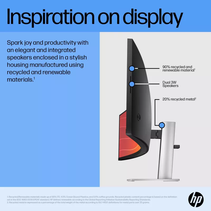 Monitor HP E45c G5 44,5 Zoll Dual QHD LCD 5120 x 1440