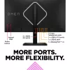 OMEN by HP 27-Zoll-FHD-240Hz-Gaming-Monitor – OMEN 27s, 68,6 cm (27 Zoll), 1920 x 1080 Pixel, Full HD, LCD, 1 ms, Schwarz