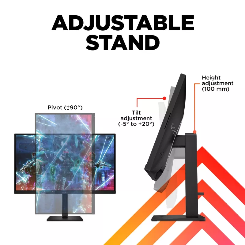 OMEN by HP 27-Zoll-FHD-240Hz-Gaming-Monitor – OMEN 27s, 68,6 cm (27 Zoll), 1920 x 1080 Pixel, Full HD, LCD, 1 ms, Schwarz