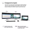 HP Series 5 Pro 27 Zoll QHD Monitor - 527pq, 68,6 cm (27 Zoll), 2560 x 1440 Pixel, Quad HD, LCD, 5 ms, Schwarz