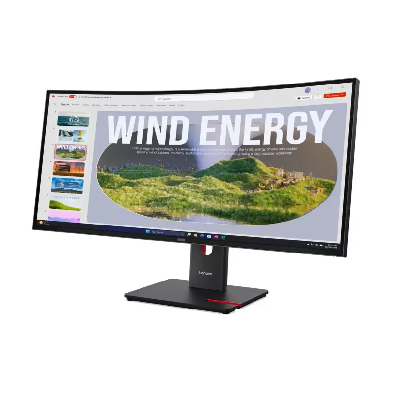 Monitor Lenovo ThinkVision T34WD-40 34 Zoll Wide Quad HD LED 3440 x 1440