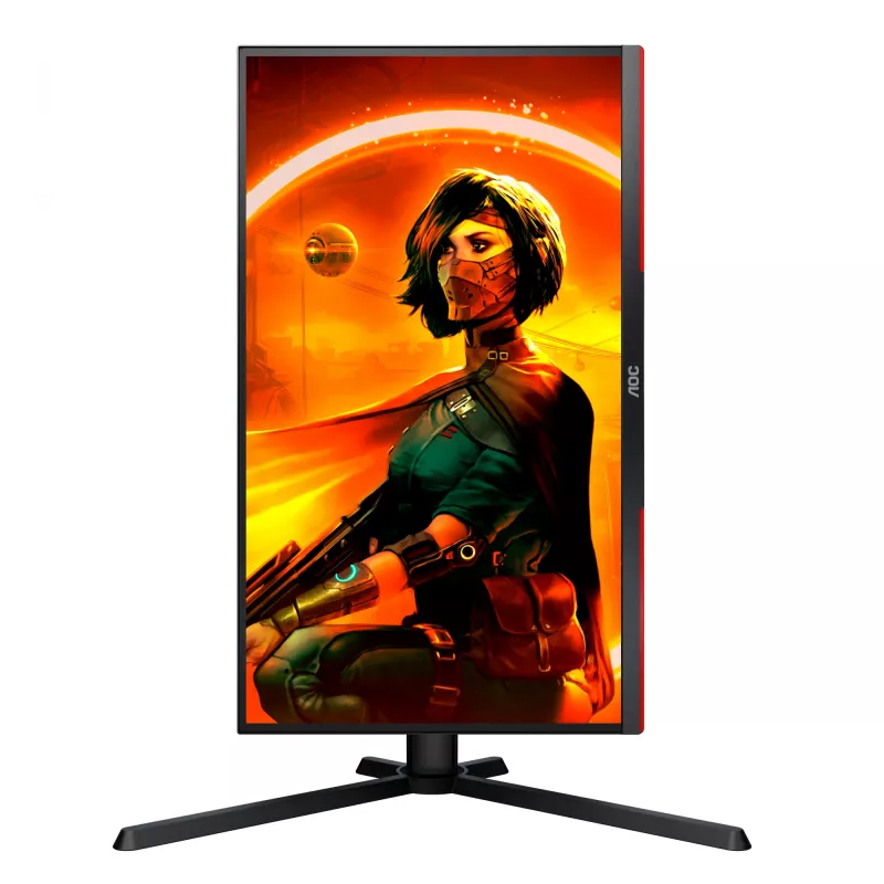 AOC G3 25G3ZM/BK Computer Monitor 62,2 cm (24,5 Zoll) 1920 x 1080 Pixel Full HD Schwarz, Rot