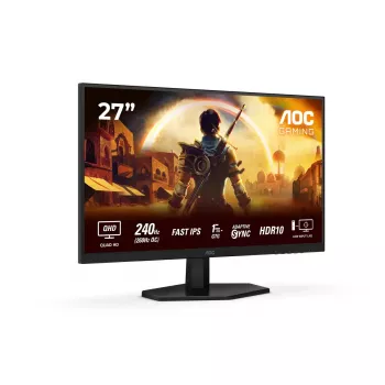 AOC G4 Q27G42ZE Computer Monitor 68,6 cm (27 Zoll) 2560 x 1440 Pixel Quad HD LCD Schwarz, Rot