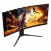 AOC G4 CU34G4 Computer Monitor 86,4 cm (34 Zoll) 3440 x 1440 Pixel Wide Quad HD LED Schwarz, Rot