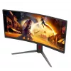 AOC G4 CU34G4 Computer Monitor 86,4 cm (34 Zoll) 3440 x 1440 Pixel Wide Quad HD LED Schwarz, Rot