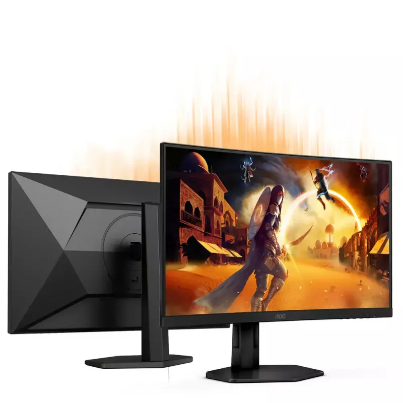 AOC G4 CU34G4 Computer Monitor 86,4 cm (34 Zoll) 3440 x 1440 Pixel Wide Quad HD LED Schwarz, Rot