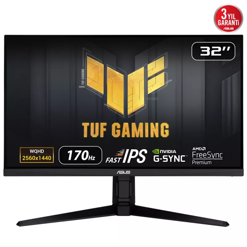 ASUS TUF Gaming VG32AQL1A Computer-Monitor 80 cm (31,5 Zoll) 2560 x 1440 Pixel Wide Quad HD LED Schwarz