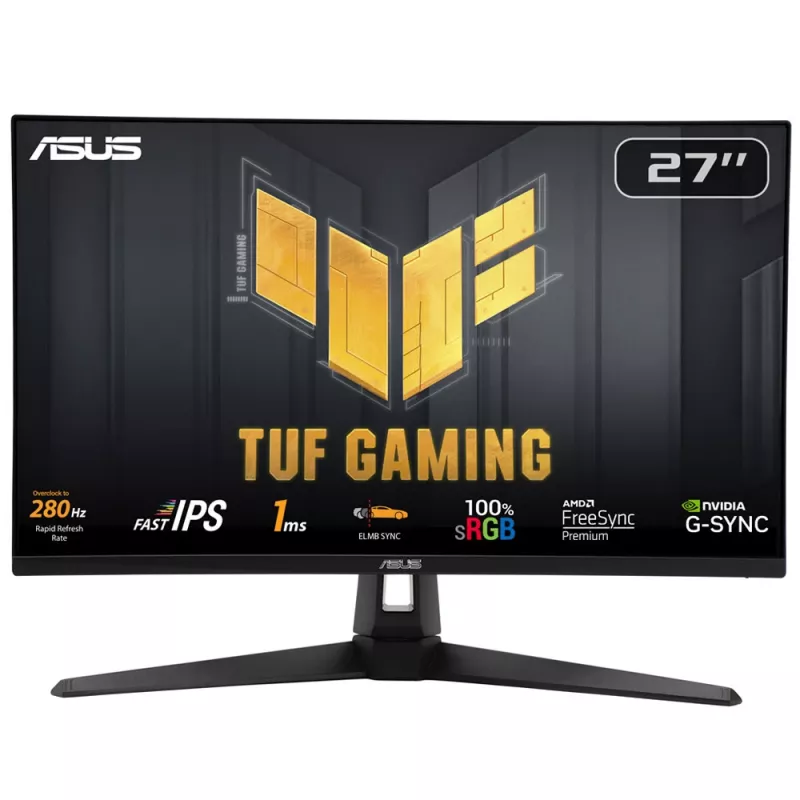 ASUS TUF Gaming VG279QM1A Computermonitor 68,6 cm (27 Zoll) 1920 x 1080 Pixel Full HD LCD Schwarz