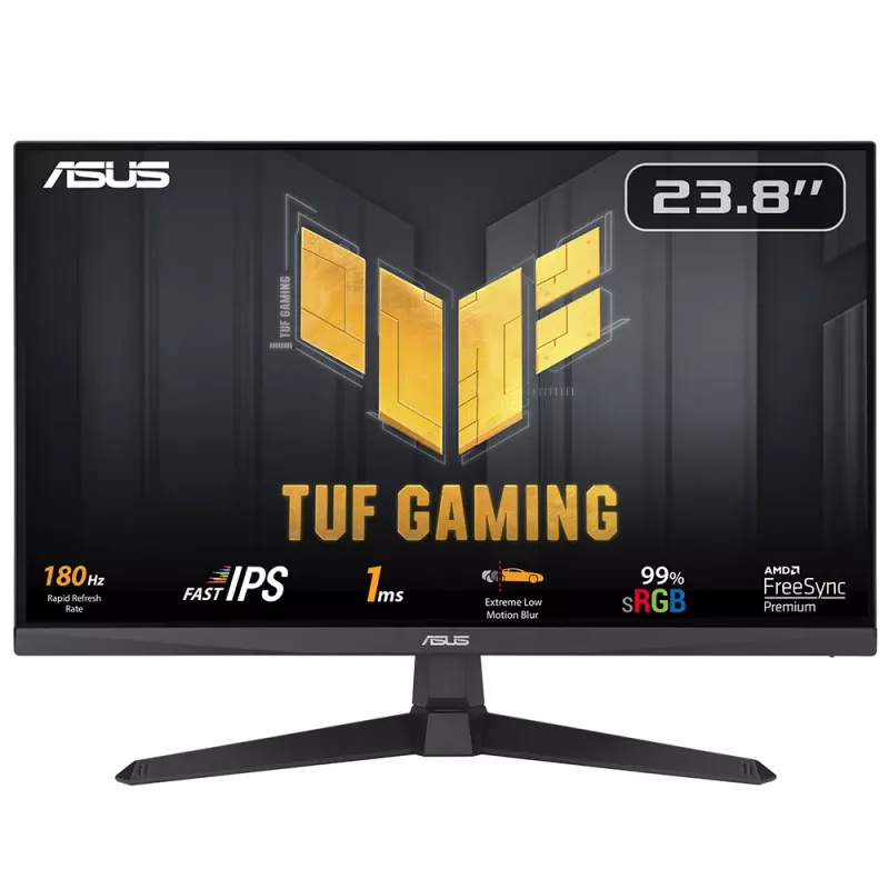 ASUS TUF Gaming VG249Q3A Computer-Monitor 60,5 cm (23,8 Zoll) 1920 x 1080 Pixel Full HD LCD Schwarz