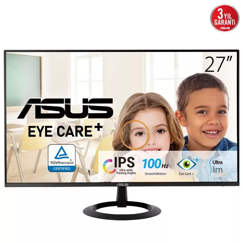 ASUS VZ27EHF Computer-Monitor 68,6 cm (27 Zoll) 1920 x 1080 Pixel Full HD LCD Schwarz