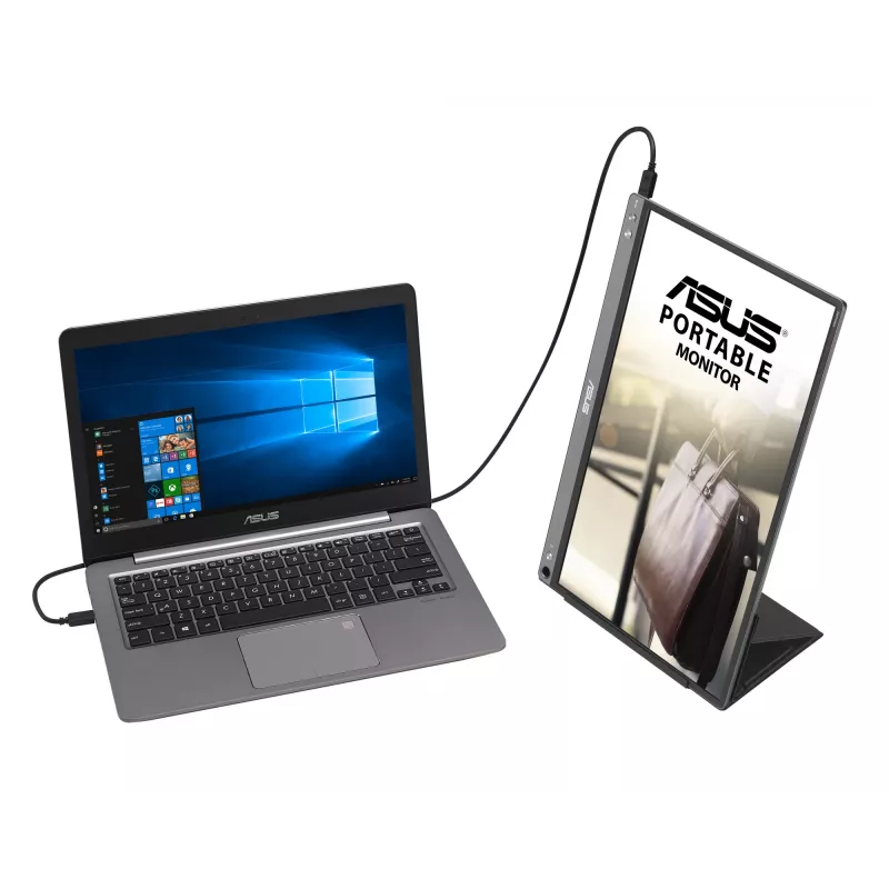 ASUS ZenScreen MB16ACE Computermonitor 39,6 cm (15,6 Zoll) 1920 x 1080 Pixel Full HD LED Grau