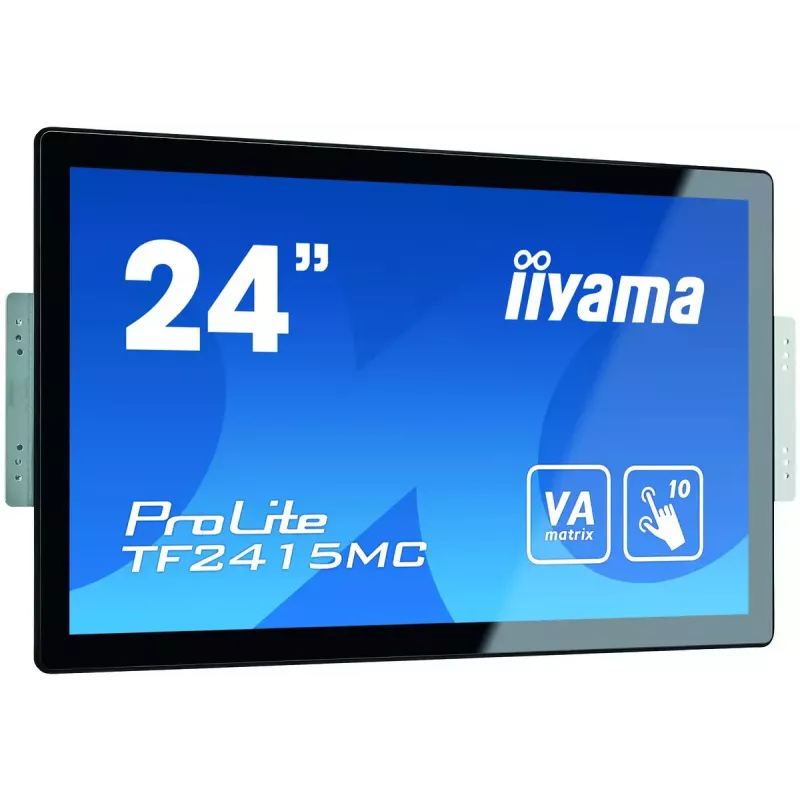 iiyama ProLite TF2415MC-B2 Computer-Monitor 60,5 cm (23,8 Zoll) 1920 x 1080 Full HD LED Touchscreen Multi-User Schwarz