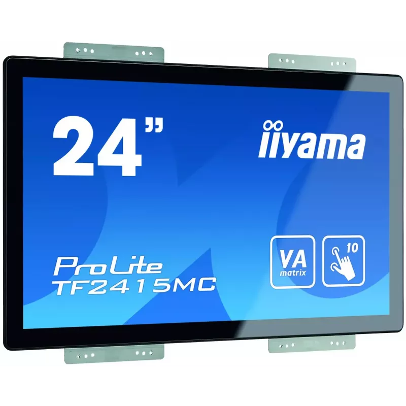 iiyama ProLite TF2415MC-B2 Computer-Monitor 60,5 cm (23,8 Zoll) 1920 x 1080 Full HD LED Touchscreen Multi-User Schwarz