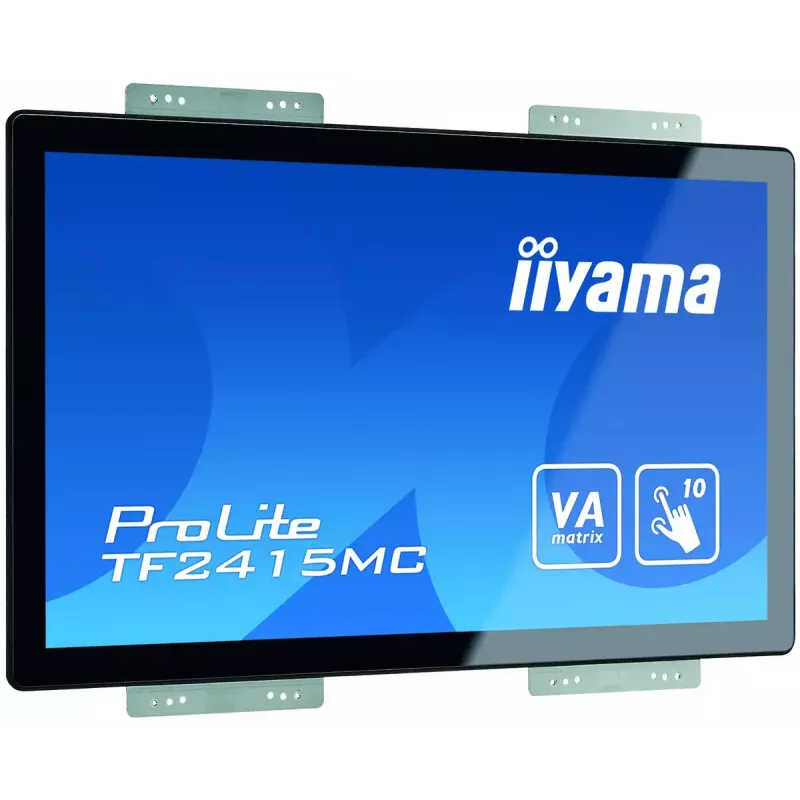 iiyama ProLite TF2415MC-B2 Computer-Monitor 60,5 cm (23,8 Zoll) 1920 x 1080 Full HD LED Touchscreen Multi-User Schwarz