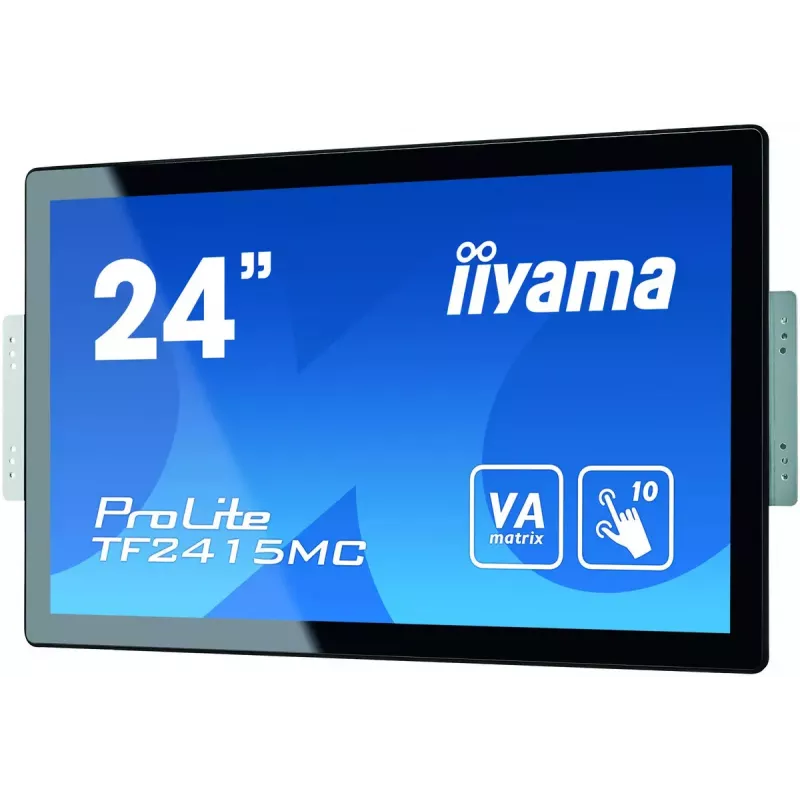 iiyama ProLite TF2415MC-B2 Computer-Monitor 60,5 cm (23,8 Zoll) 1920 x 1080 Full HD LED Touchscreen Multi-User Schwarz