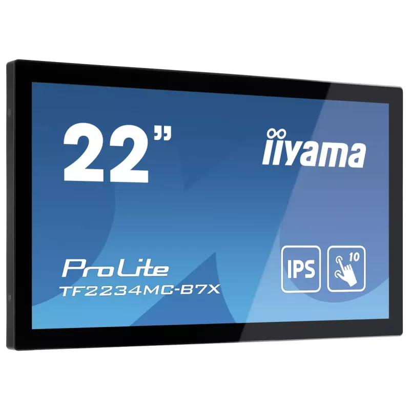 iiyama ProLite TF2234MC-B7X Computer-Monitor 54,6 cm (21,5 Zoll) 1920 x 1080 Pixel Full HD LED Touchscreen Multi-User Schwarz
