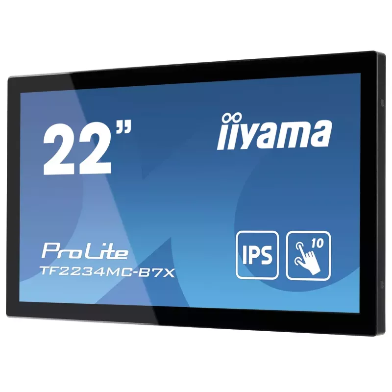 iiyama ProLite TF2234MC-B7X Computer-Monitor 54,6 cm (21,5 Zoll) 1920 x 1080 Pixel Full HD LED Touchscreen Multi-User Schwarz